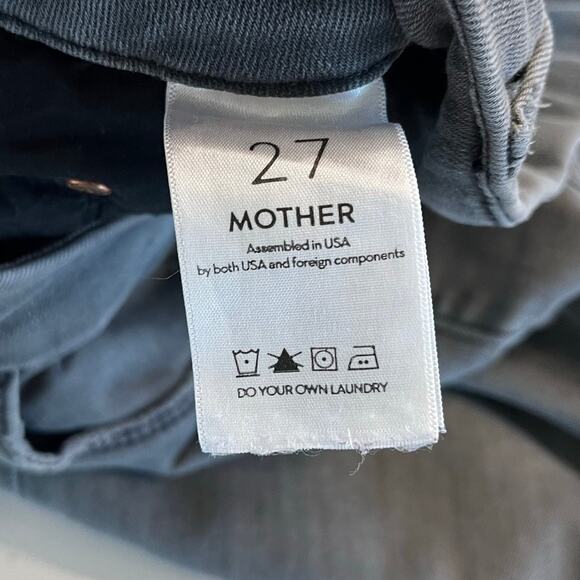 Mother Looker Ankle Fray Jeans in Last‎ Chance Saloon Size 27 - Picture 8 of 15